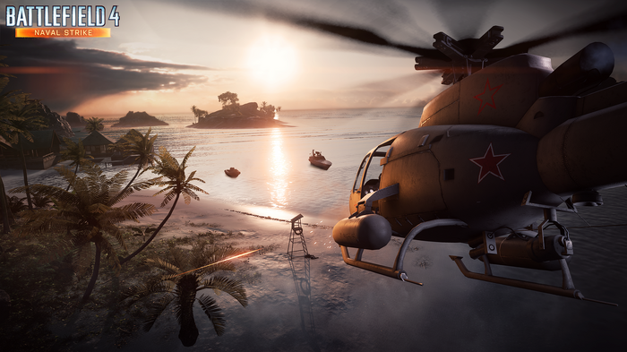 フライング！？ 『Battlefield 4: Naval Strike』 新マップのレイアウト画像が早くもお披露目