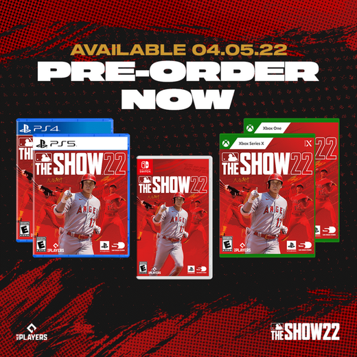 カバーを飾るのは大谷翔平！ SIE開発『MLB The Show 22』はPS/Xboxに加えてスイッチでも発売
