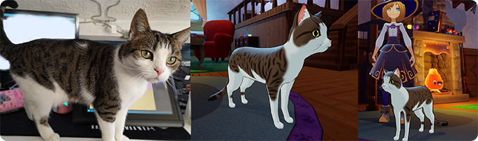 魔法学園生活シム『Kitori Academy』Kickstarter開始！使い魔の猫と憩いのひとときを過ごすトレイラーも