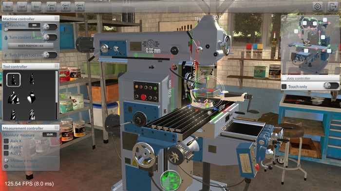 削れ鉄板！フライス加工シム『Milling Machine 3D』配信開始―そのリアルさは教材にできるレベル