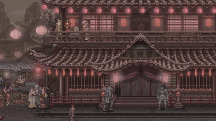 日本をオマージュした横スクロール型ARPG『Meifumado』アナウンス―桜の舞う寺院などが美しくピクセル化