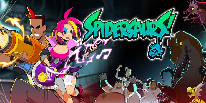『魂斗羅 Dual Spirits』開発チームによるラン＆ガンACT『Spidersaurs』PC/コンソール版が今春登場！