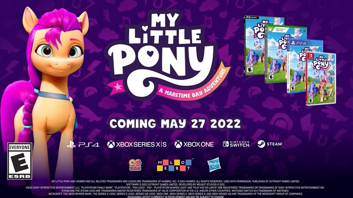 「マイリトルポニー」新作ゲーム『MY LITTLE PONY: A Maretime Bay Adventure』が5月海外発売！