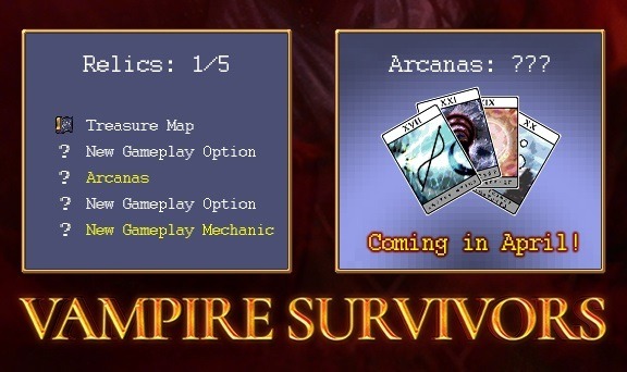 新エンジン移植も順調！2Dローグライク『Vampire Survivors』開発ロードマップが公開