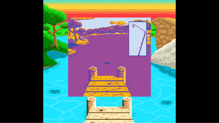カジュアルな雰囲気の裏側には…ゲームボーイ風ホラーADV『Fishing Vacation』Steamストアページ公開