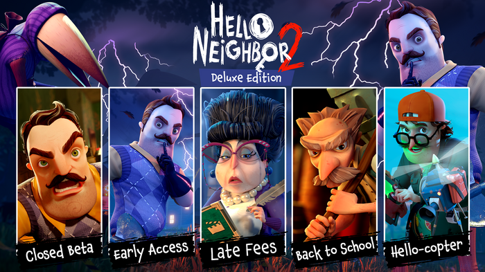 予約すると即ベータ版をプレイ可能―隣人ホラー『Hello Neighbor 2』12月6日発売決定！