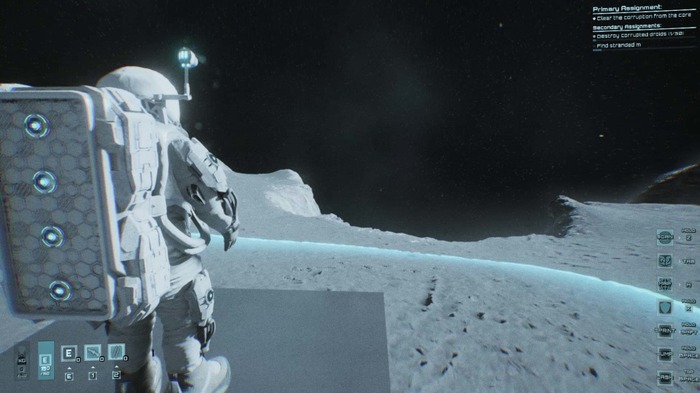 幻想的な月を探索しロボットとも戦う月面探索ACT『Moon Runner』Steamでストアページが公開
