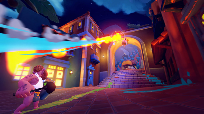 半裸中年スープ掛け合う三人称シューター『RAWMEN』オープンベータは今夏！