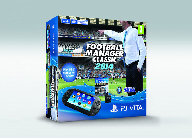 PCとのクロスセーブも実現『Football Manager  Classic 2014』PS Vitaバンドル版が英国にて発売