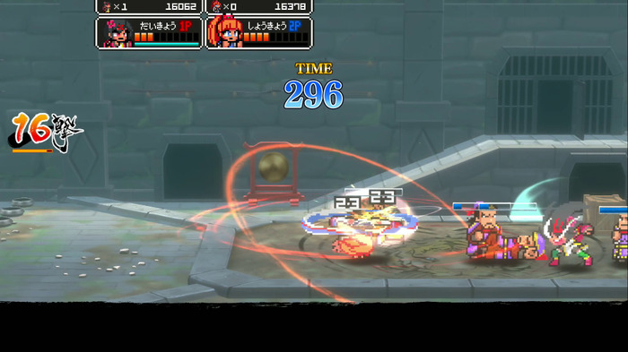 『くにお三国志』に『River City Girls』から「みさこ」と「きょうこ」が参戦決定！ 美女姉妹の大喬・小喬に