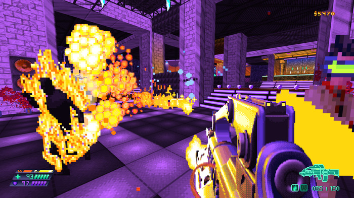 レトロ風サイバーパンクFPS『Beyond Sunset』トレイラー！ 強化型ストリートサムライがヤクザやゾンビに立ち向かう