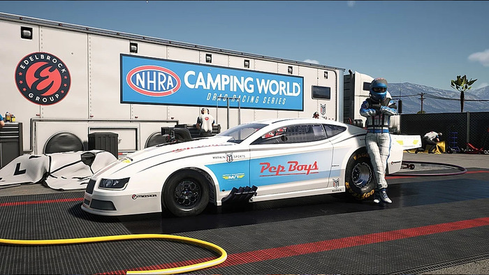 ドラッグレースゲーム『NHRA: Speed For All Races』発表！ PC/コンソール向けに8月発売
