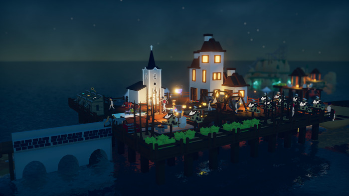 たった1人の島からやがて海上都市へ！街づくりSLG『Havendock』12月1日Steam早期アクセスにてリリース