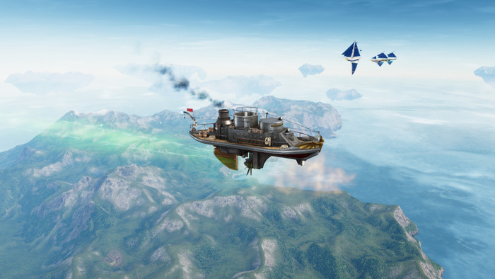 飛空艇で世界を飛び回る空戦・交易シム『Airship: Kingdoms Adrift』ベータテスター募集開始！