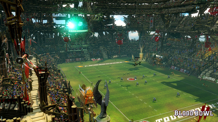 ファンタジー世界のアメフト風スポーツゲーム『Blood Bowl 2』のインゲーム映像が初公開