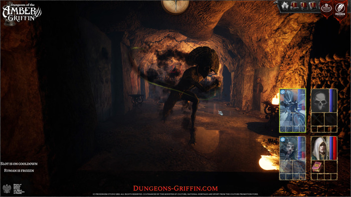 90年代ダンジョンクロールRPG『Dungeons of the Amber Griffin』Steamページ公開―モンスターが徘徊する謎の遺跡を探索