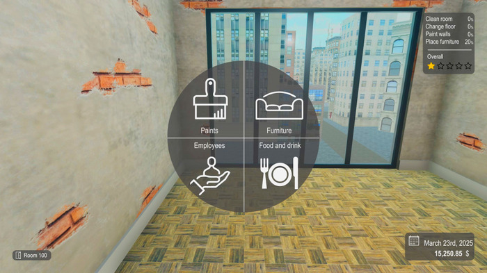 5ツ星ホテル経営シム『Hotel Simulator』発表―廃リゾートを自分好みに自由に改装