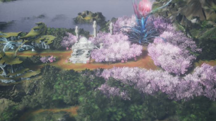 スクエニ新作ライフシムRPG『ハーヴェステラ』桜舞い散る春の街やキャラクターとの交流などの新情報が公開