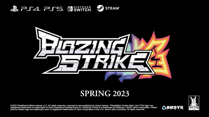 レトロスタイル2D格闘ゲーム『Blazing Strike』新ティーザー映像！ 発売は2023年春に延期