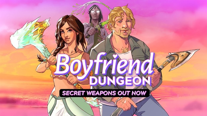 新しいダンジョン、新しい武器、新しいカレ！恋愛ローグライクACT『Boyfriend Dungeon』無料アプデ「Secret Weapons」配信開始
