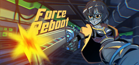 ローグライク高速FPS『Force Reboot』配信開始―減り続ける体力が尽きる前に敵を殲滅！