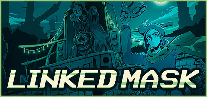 神々の仮面を集めるゲームボーイスタイル高難度ACT『Linked Mask』配信開始！