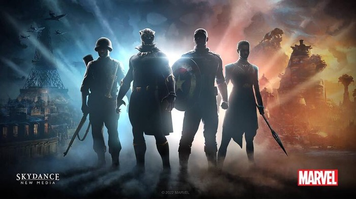 第二次世界大戦舞台のマーベル新作ゲームが発表！ キャプテン・アメリカやブラックパンサーが登場