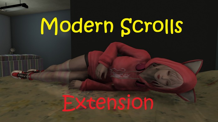 猫耳パーカーに掃き掃除するロボ…スカイリムに場違いなアレコレを追加する大型Mod「Modern Scrolls Extension SE」公開！