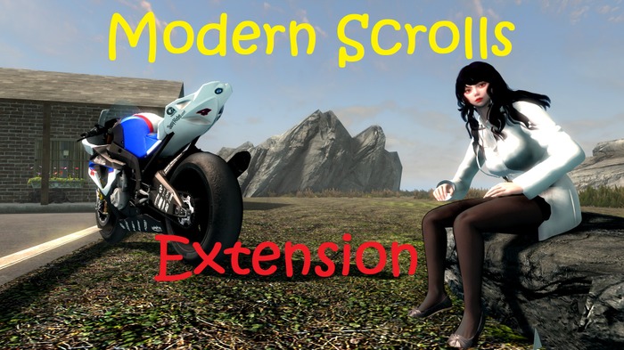 猫耳パーカーに掃き掃除するロボ…スカイリムに場違いなアレコレを追加する大型Mod「Modern Scrolls Extension SE」公開！