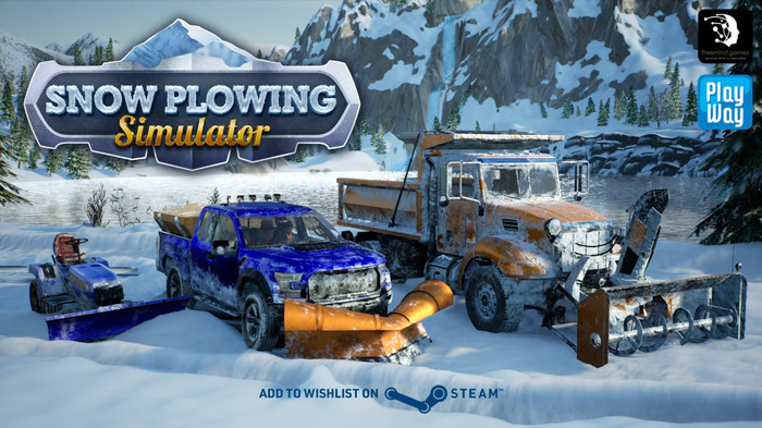 来る冬に備えて予習だ！雪かきシム『Snow Plowing Simulator』がSteam配信予定