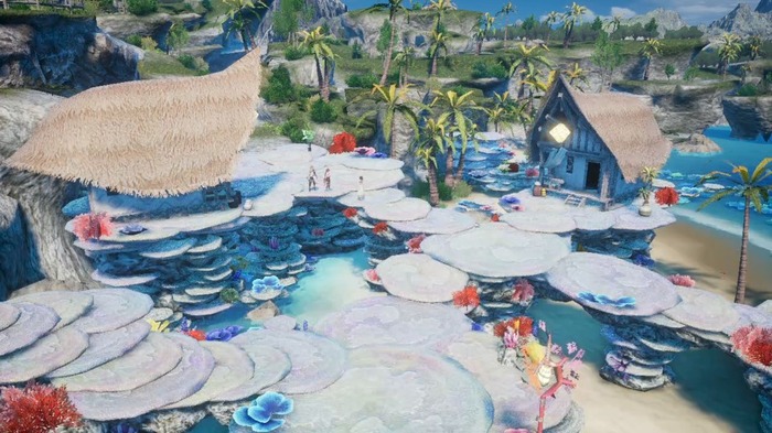 ライフシムRPG『ハーヴェステラ』白い砂浜がまぶしい新ロケーションや水辺・洞窟バイオーム、リフォームなどの要素が公開