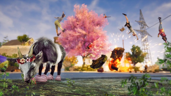 『Goat Simulator 3』スキンが『フォートナイト』に登場―発売前にヤギの大騒動を楽しもう