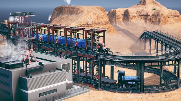 鉄道輸送で異世界の産業コロニーを管理する経営シム『RAILGRADE』日本語対応で配信開始！