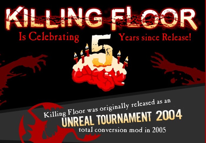 サバイバルFPS『Killing Floor』が5周年、倒された敵は200億を超える統計データを公開