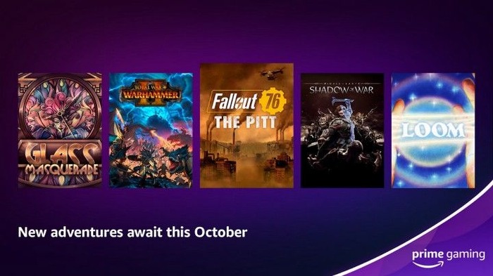 Prime会員なら『Fallout 76』が無料！「Prime Gaming」10月度の6タイトルが配布開始【UPDATE】