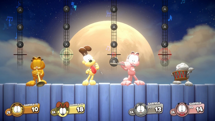 有名ぽっちゃりネコ「ガーフィールド」のパーティーゲーム『Garfield Lasagna Party』Steamストアページ公開―最大4人のローカルプレイ対応で32種類のゲームが登場