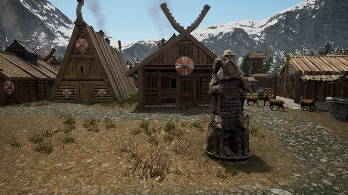 ヴァイキングの村づくりシム『Land of the Vikings』11月8日早期アクセス開始―今後Modにも対応予定