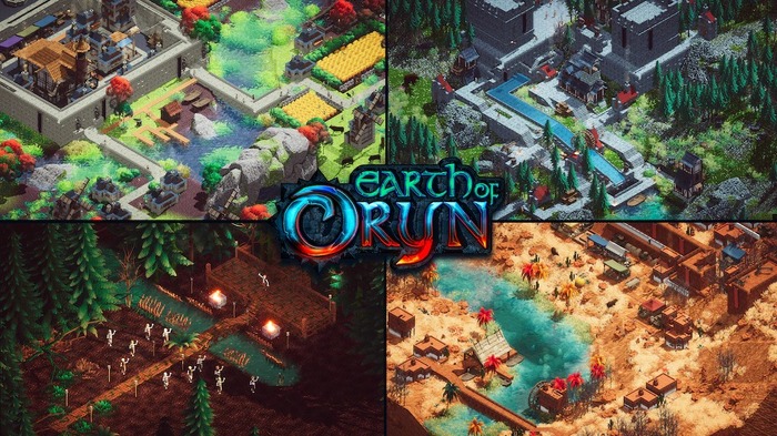 4つの文明で遊べるファンタジー中世都市建設シム『Earth of Oryn』キックスターター開始