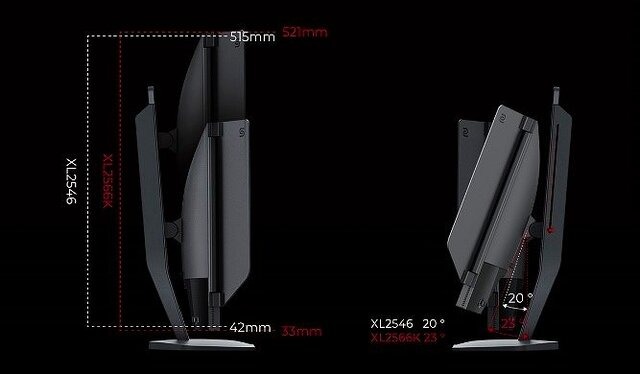 360Hz対応で、より滑らかな映像表現！ベンキューがゲーミングモニター「XL2566K」を発売