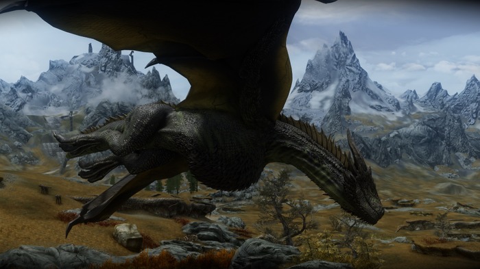 『スカイリム』に「ゲーム・オブ・スローンズ」のドラゴンが登場！ファンメイドMod「GoT Dragons (A Game of Thrones)」公開