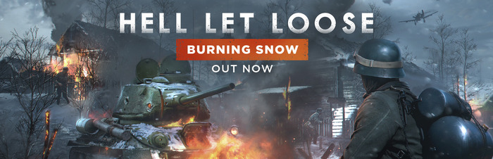 リアル系WW2FPS『Hell Let Loose』最新アップデート「Burning Snow」実施！