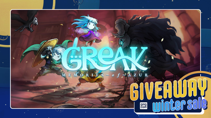【期間限定無料】GOG.comにて手描きアニメの横スクACT『Greak: Memories of Azur』が無料配布中！