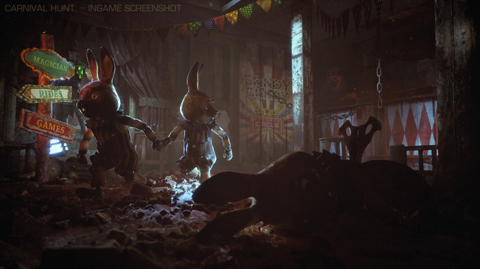 ウサギ人形vsカーニバルモンスターの非対称マルチ『Carnival Hunt』シネマティックティーザー！