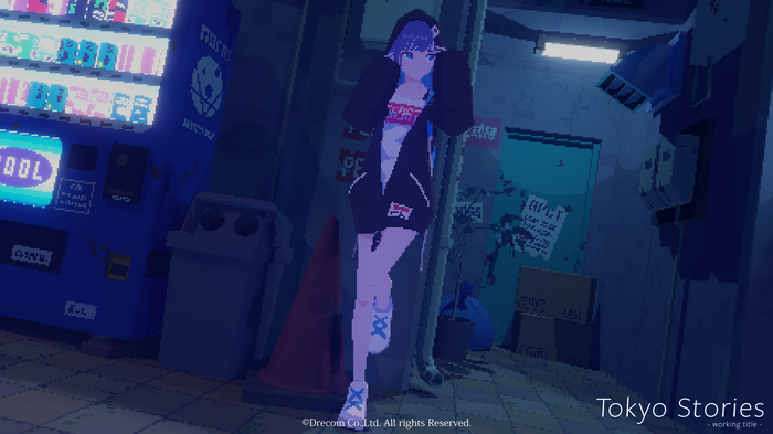 親友を追って幻想的な街へ…ピクセルアート×3Dな新作ADV『Tokyo Stories』ストアページ公開【UPDATE】