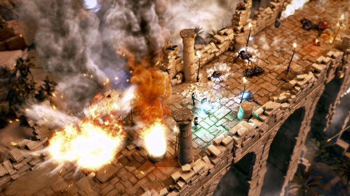 【E3 2014】Co-opアクションを披露する『Lara Croft and the Temple of Osiris』E3ステージデモ映像