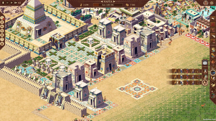 古代エジプト都市建設シム『Pharaoh: A New Era』配信―あらゆる要素を現代化したリメイク作