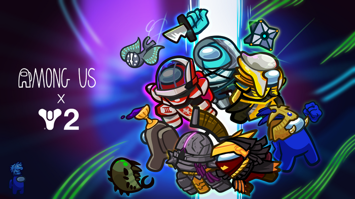 『Among Us』に『Destiny 2』とのコラボアイテム登場！5月末までの期間限定で配信中