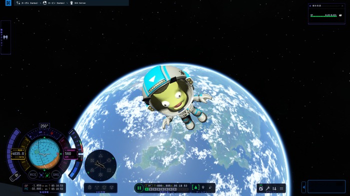帰ってきた緑色の宇宙飛行士！『Kerbal Space Program 2』で爆発しながら驀進せよ【爆速プレイレポ】