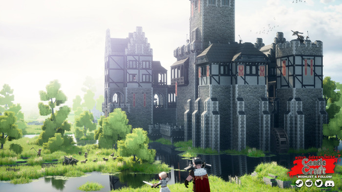 ボクセルサンドボックス×タワーディフェンスの攻城戦ゲーム『Castle Craft』発表！