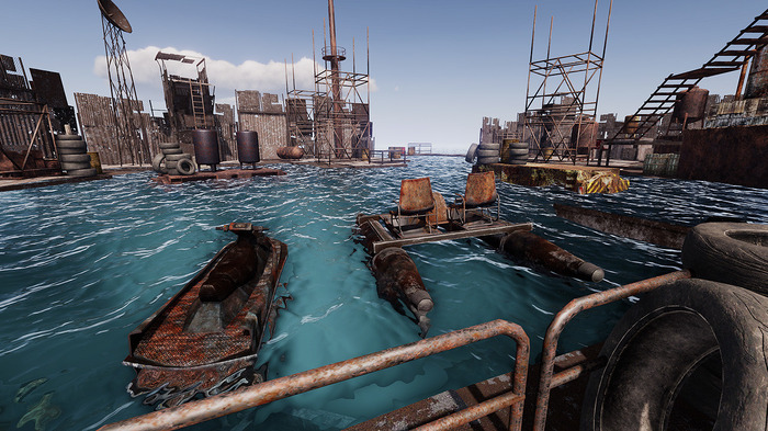 海上で生活する水没世界サバイバル『Sunkenland』ゲームプレイトレイラー！